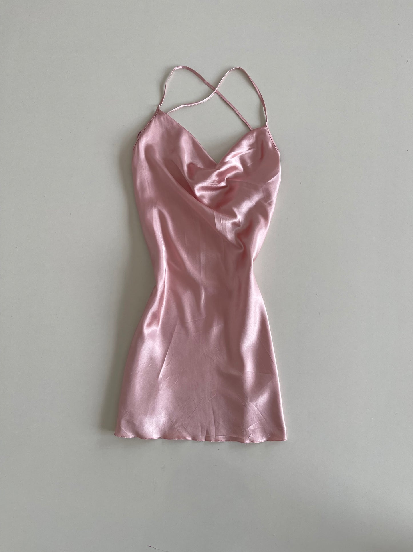 Satin Slip Dress-Bust 38