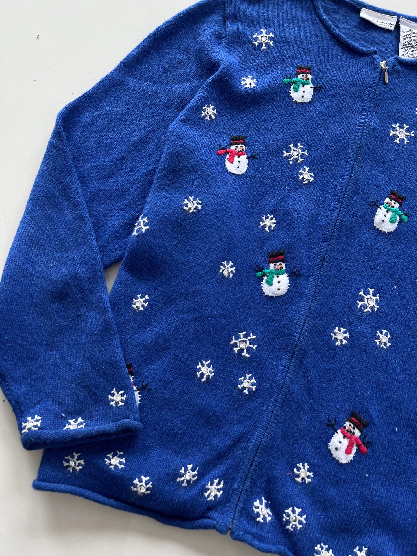 Croft & Barrow Christmas Zipper-Bust 58