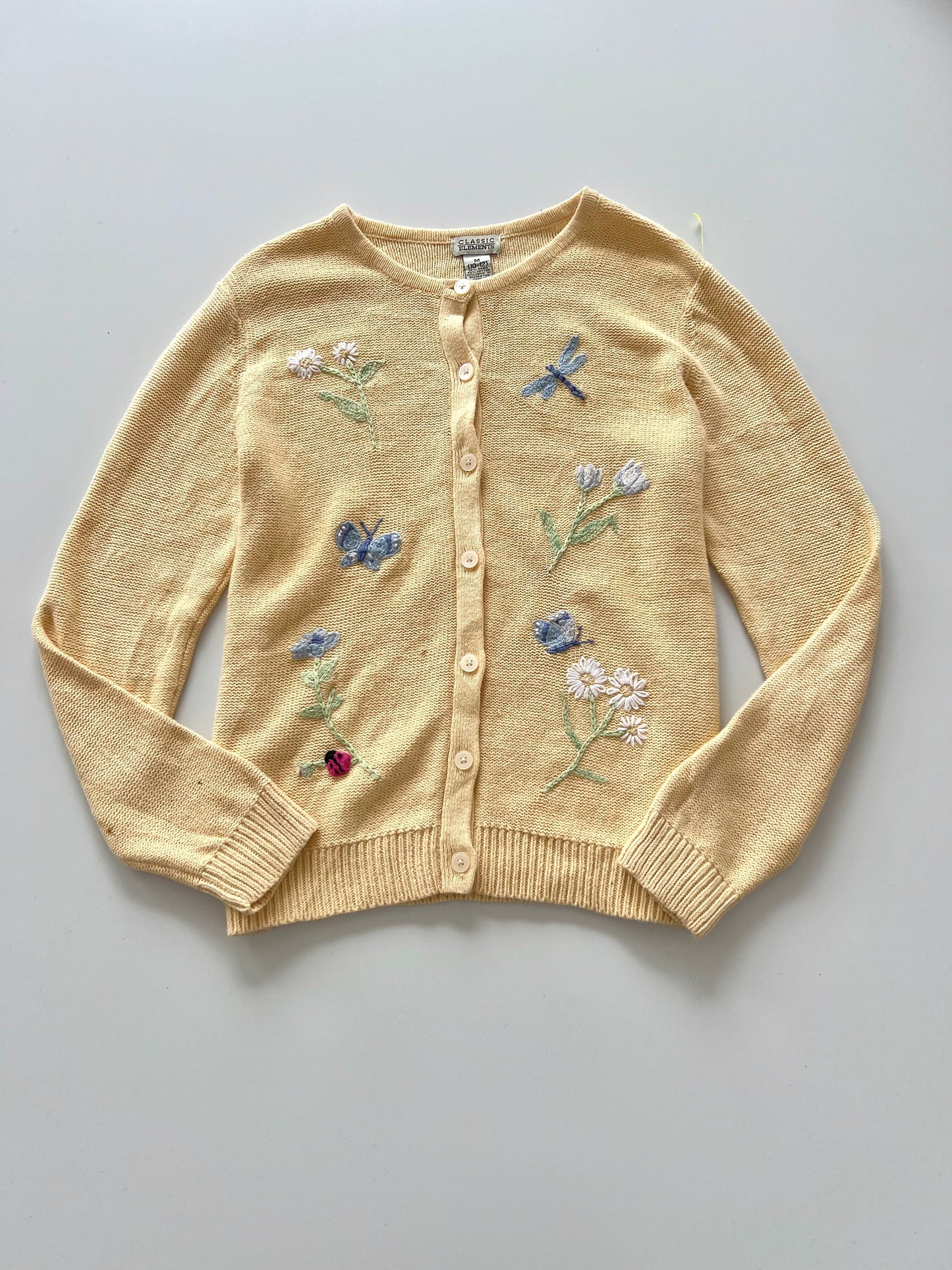 Classic Elements Embroidered Sweater-Bust 40