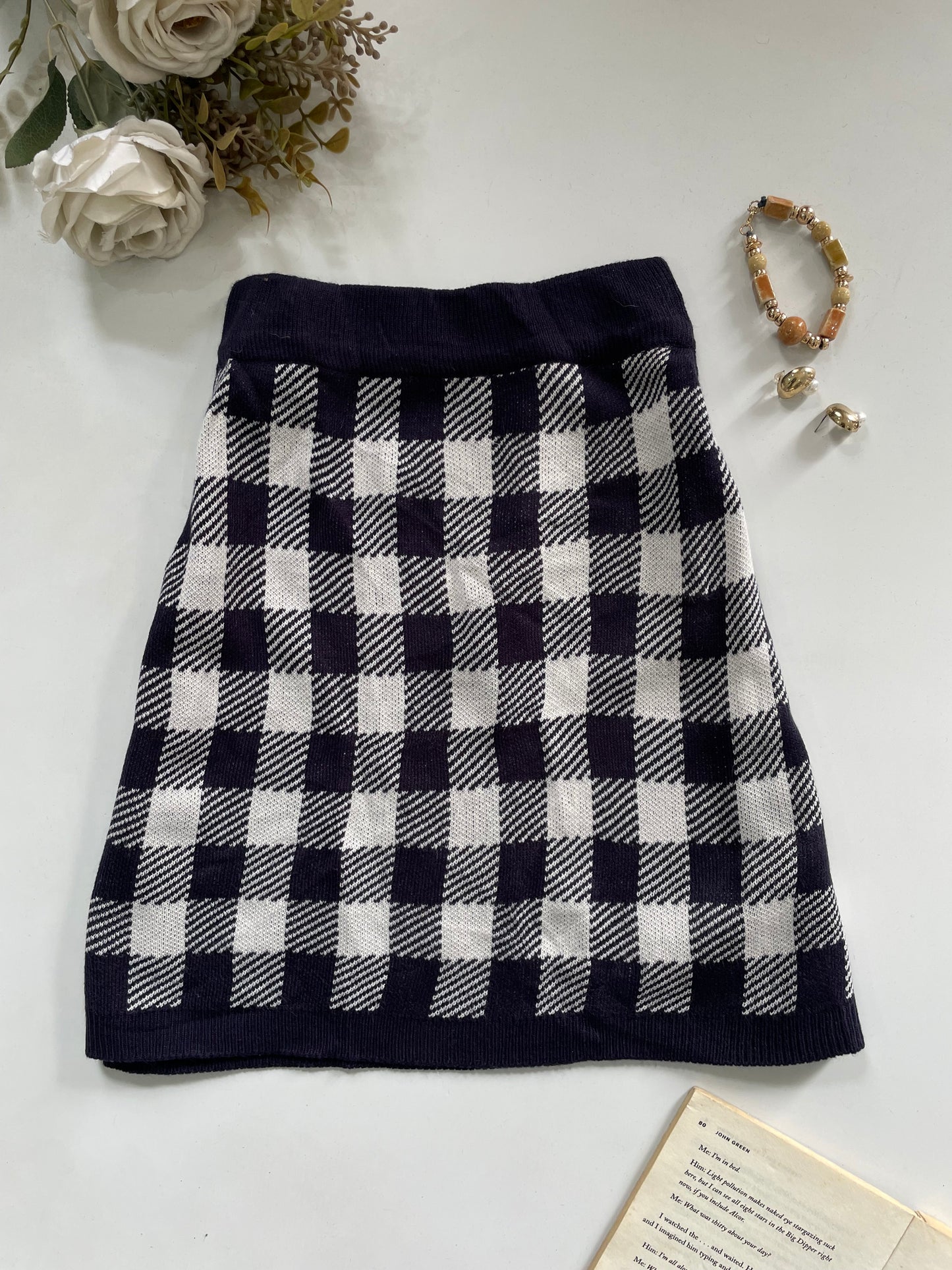 Tweed Skirt-Waist 24 to 28