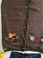 Load image into Gallery viewer, G.Pisano Vintage Embroidered Sweater Vest-Bust 52
