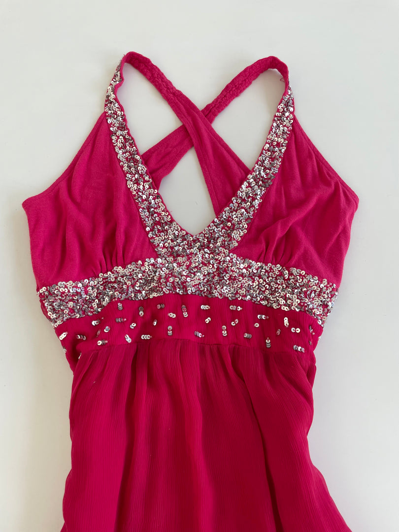 Vintage Chilli Pepper Dress-Bust 32 to 34