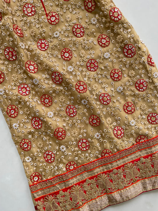 Embroidered Kurta-Bust 34