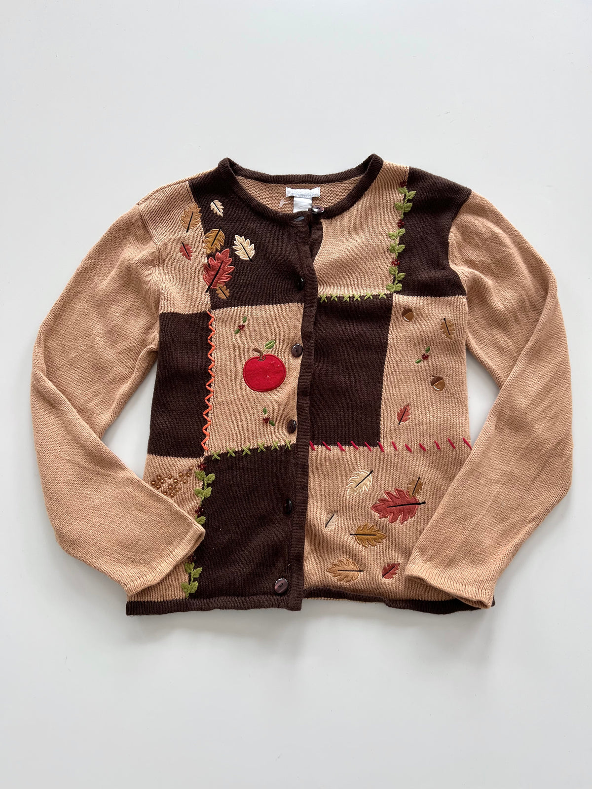Traditions Embroidered Sweater-Bust 38
