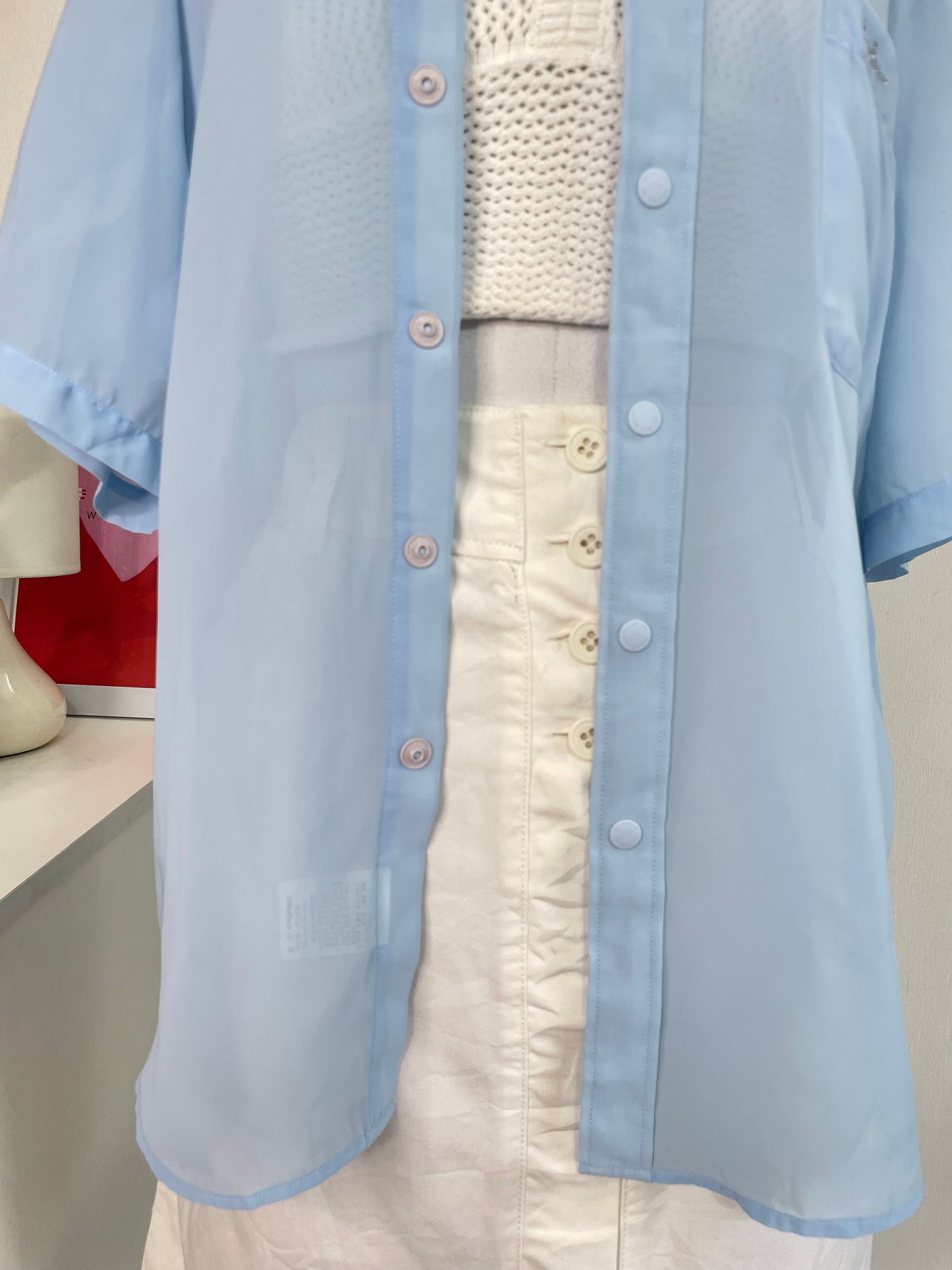Sheer Shirt-Bust 42