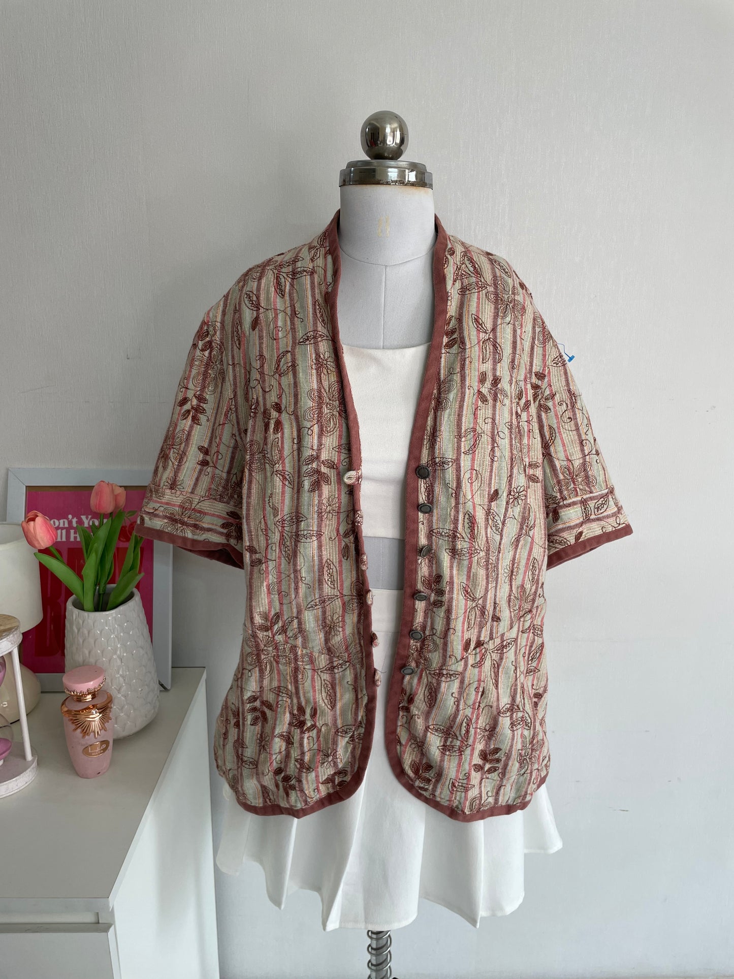 MULTIPLES EMBROIDERED BLAZER - BUST 42