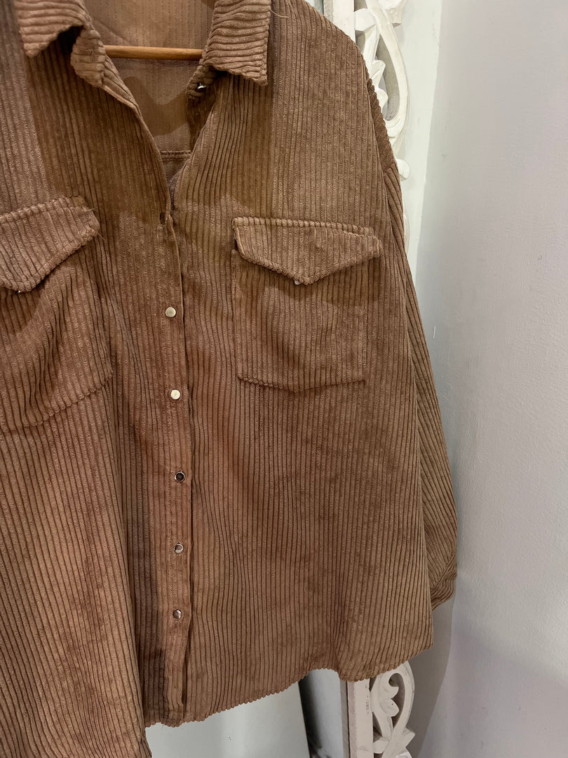 Guts & Gusto Corduroy Shirt-Chest 52