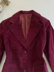 Vintage Corduroy Blazer-Chest 36
