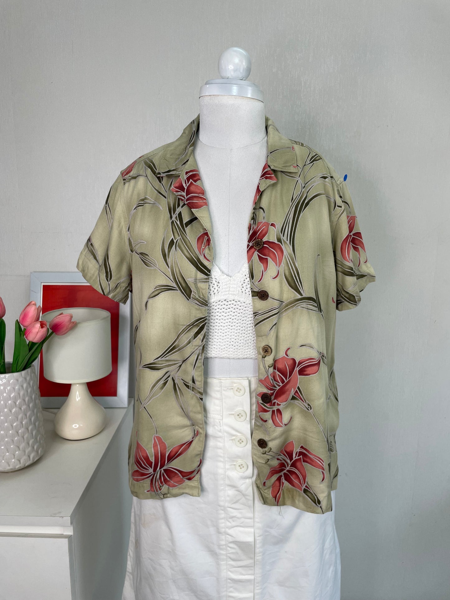 Rayon Shirt-Bust 38
