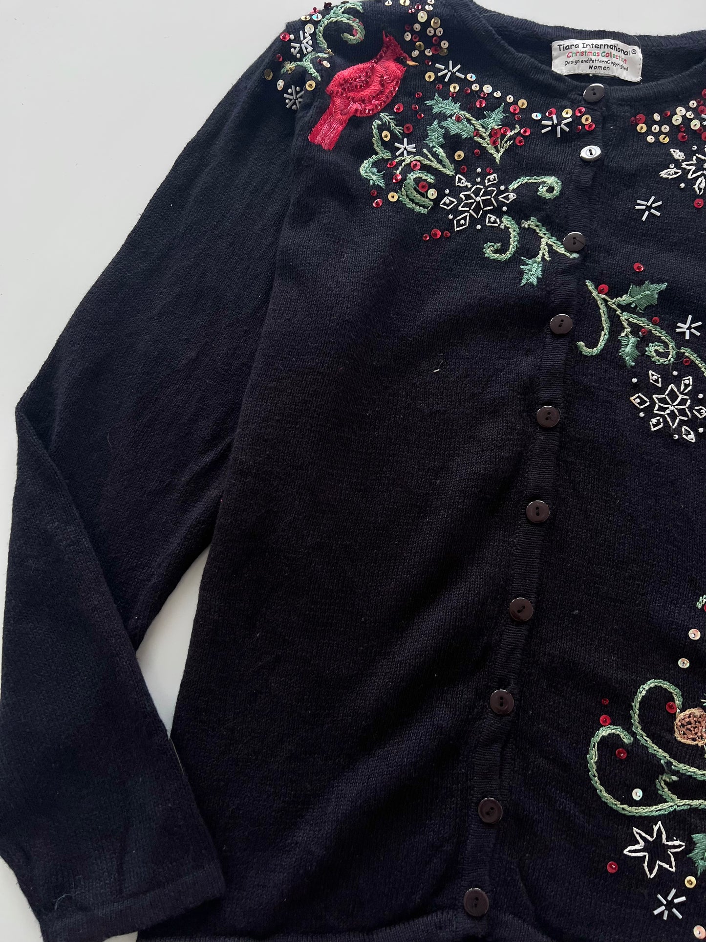 Tira International Embroidered Sweater-Bust 52