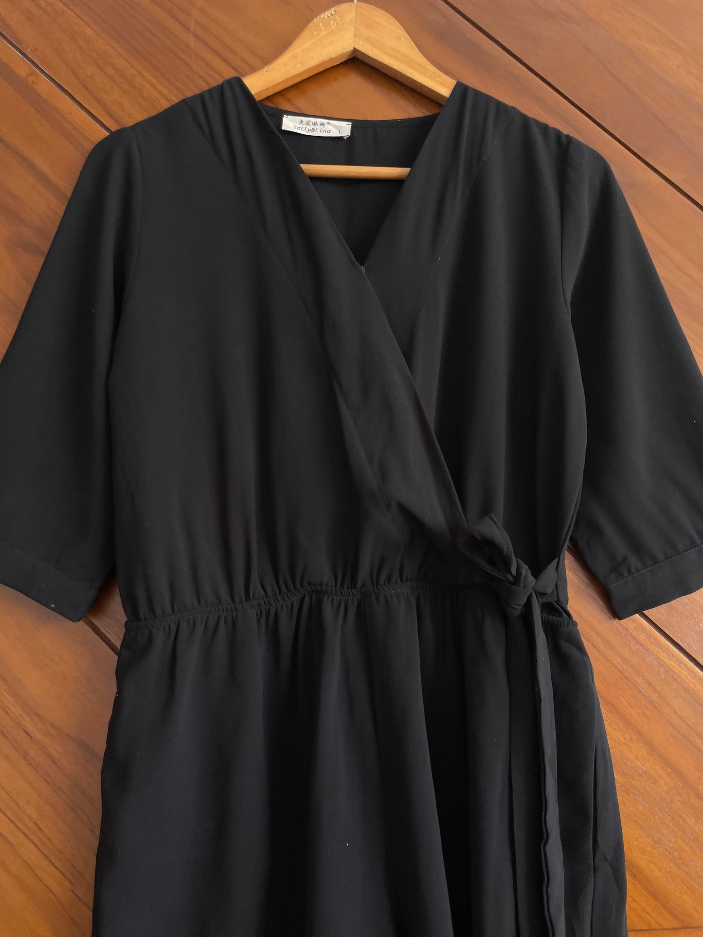 Korean Wrap Romper-Bust 36