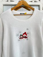Load image into Gallery viewer, Embroidered Christmas Sweater-Bust 40

