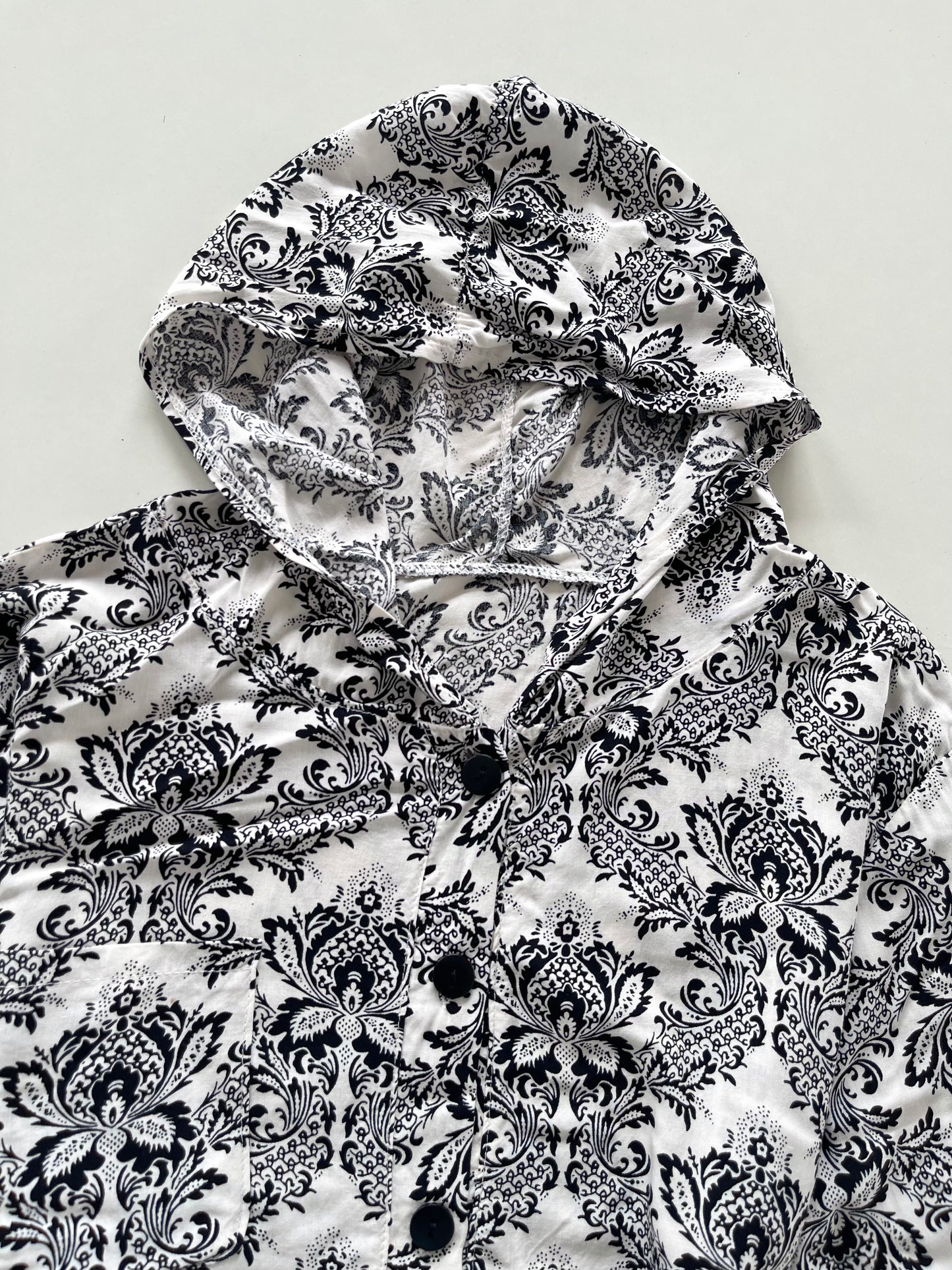Hooded Vintage Shirt-Bust 38
