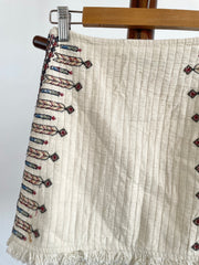 Zara Embroidered Skirt-Waist 30