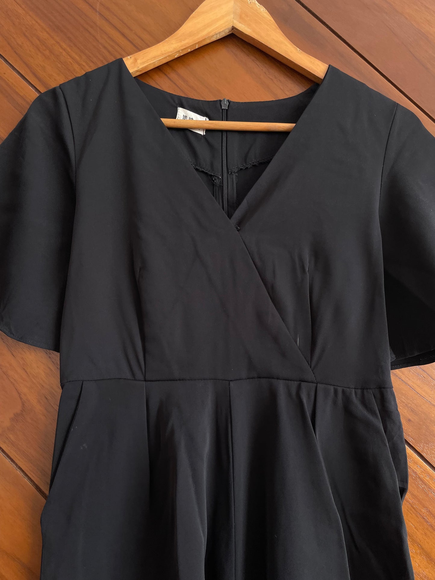 Korean Black Romper-Bust 30