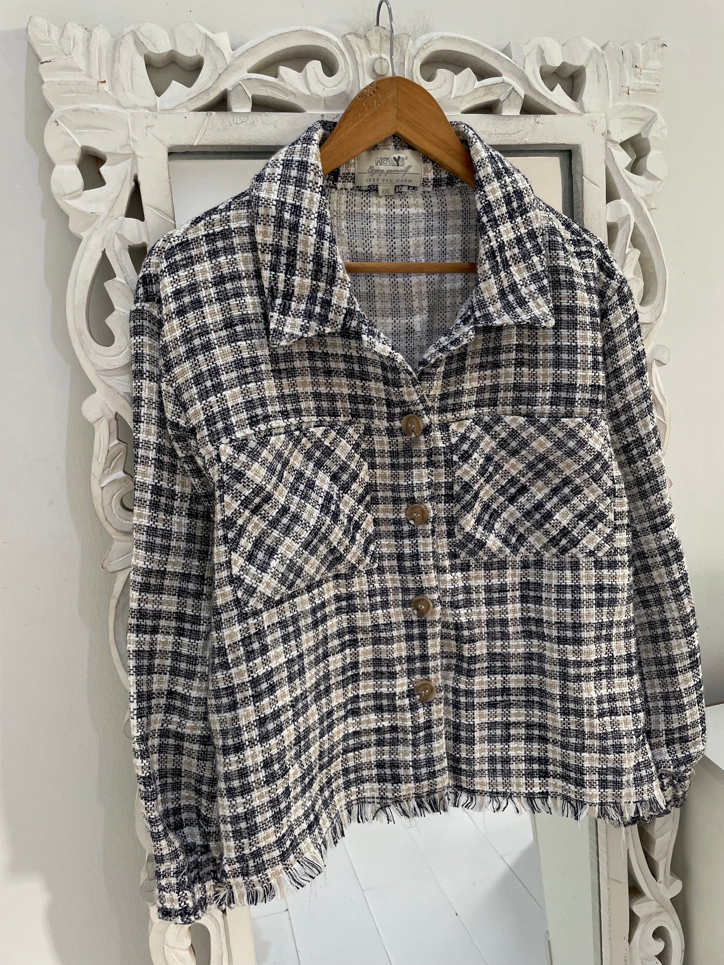 Thick Warm Shacket-Chest 44