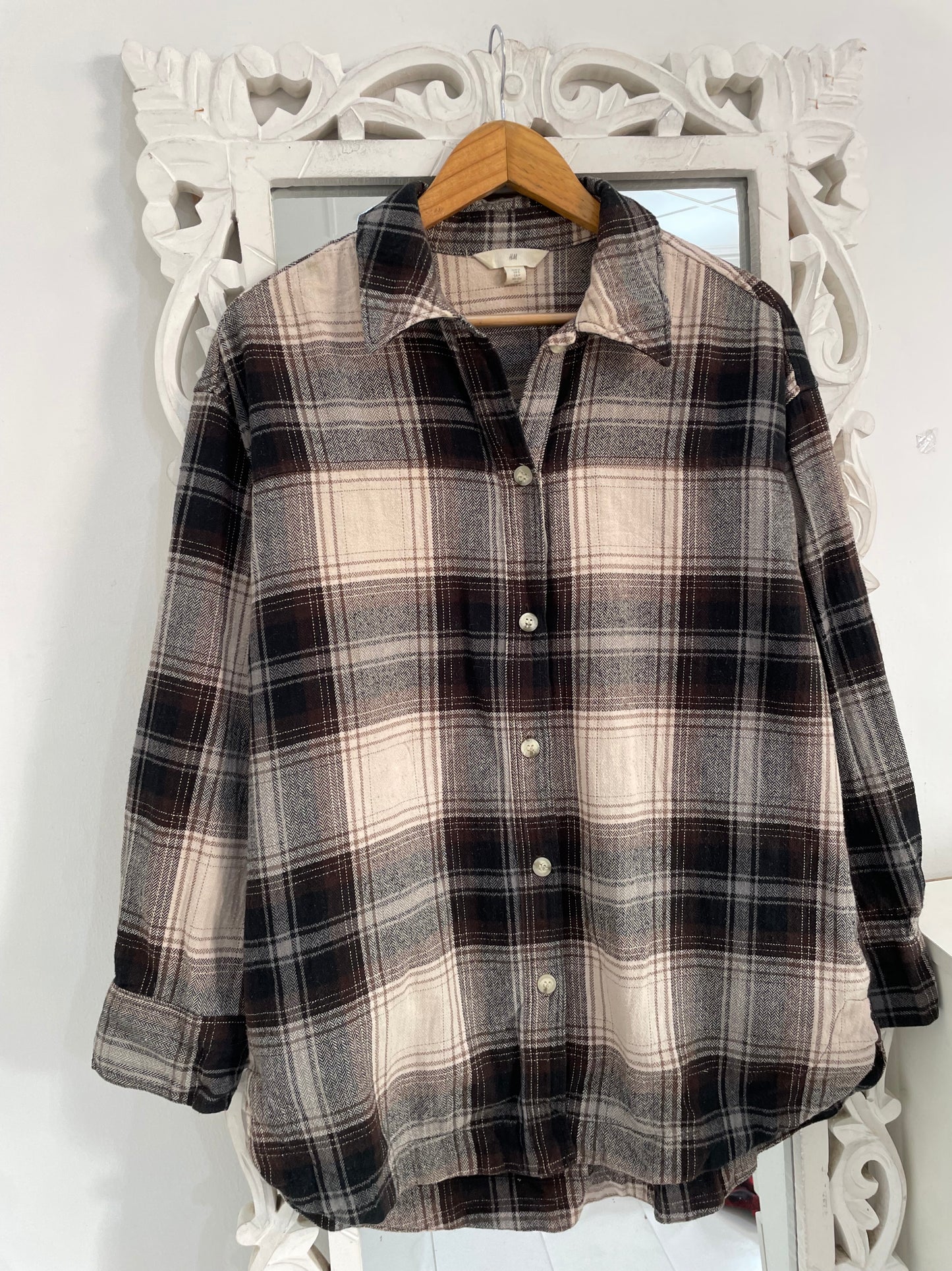 H&M Super Thick Shacket-Chest 48