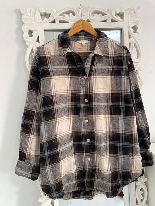 H&M Super Thick Shacket-Chest 48