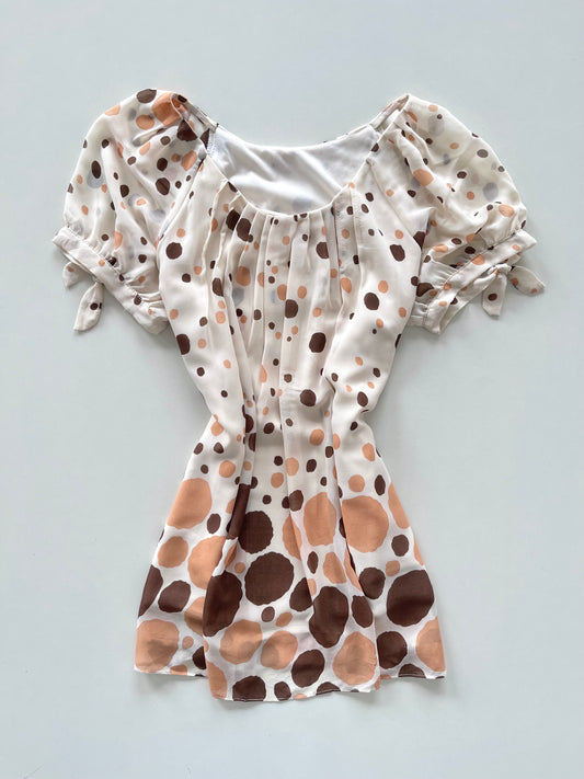 Y2k Dots Top-Bust 40