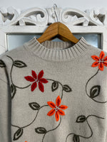 Load image into Gallery viewer, Embroidered Sweater-Bust 38