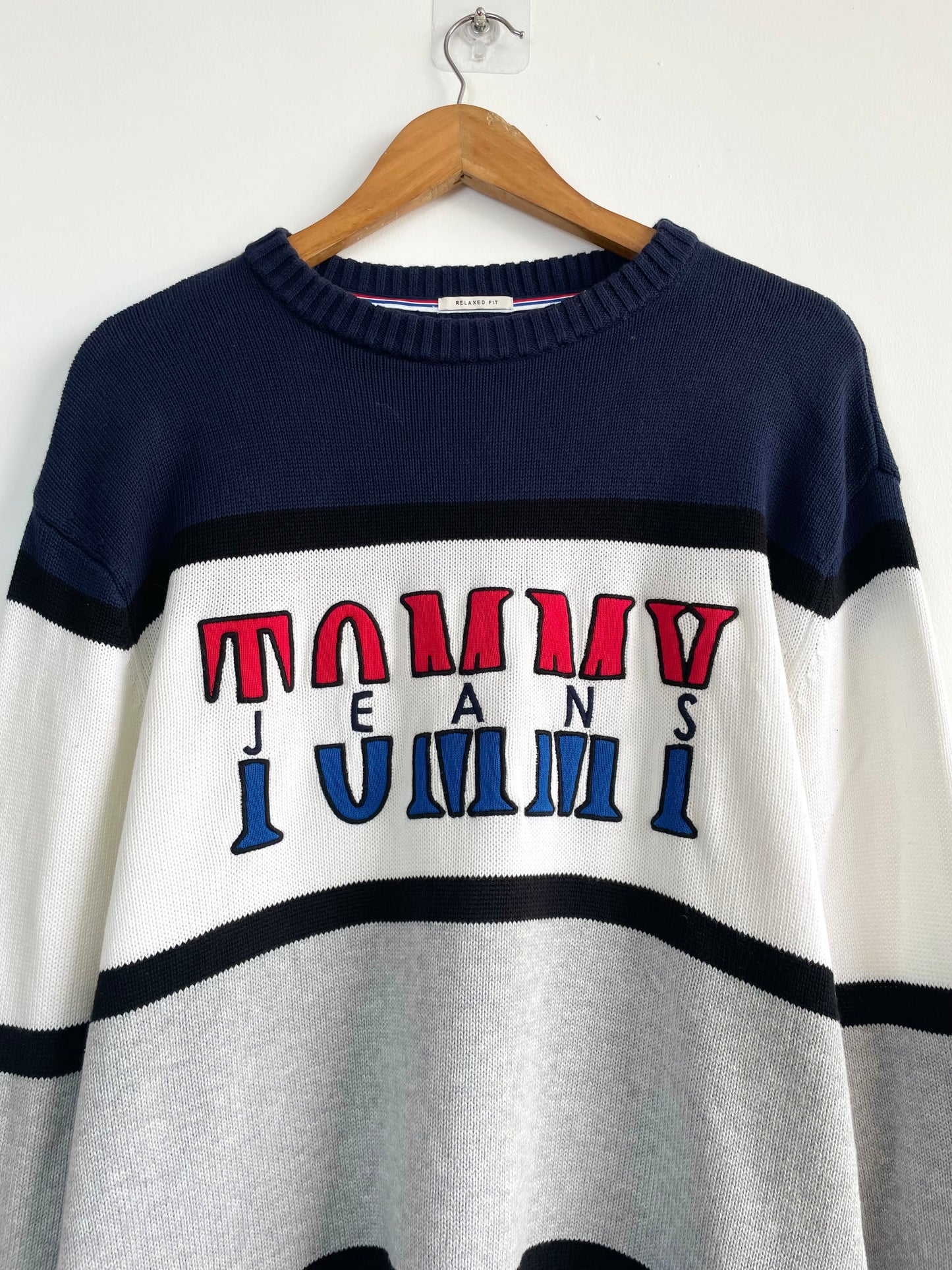 Vintage Tommy Hilfiger Cotton Pullover-Chest 48