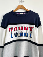 Load image into Gallery viewer, Vintage Tommy Hilfiger Cotton Pullover-Chest 48
