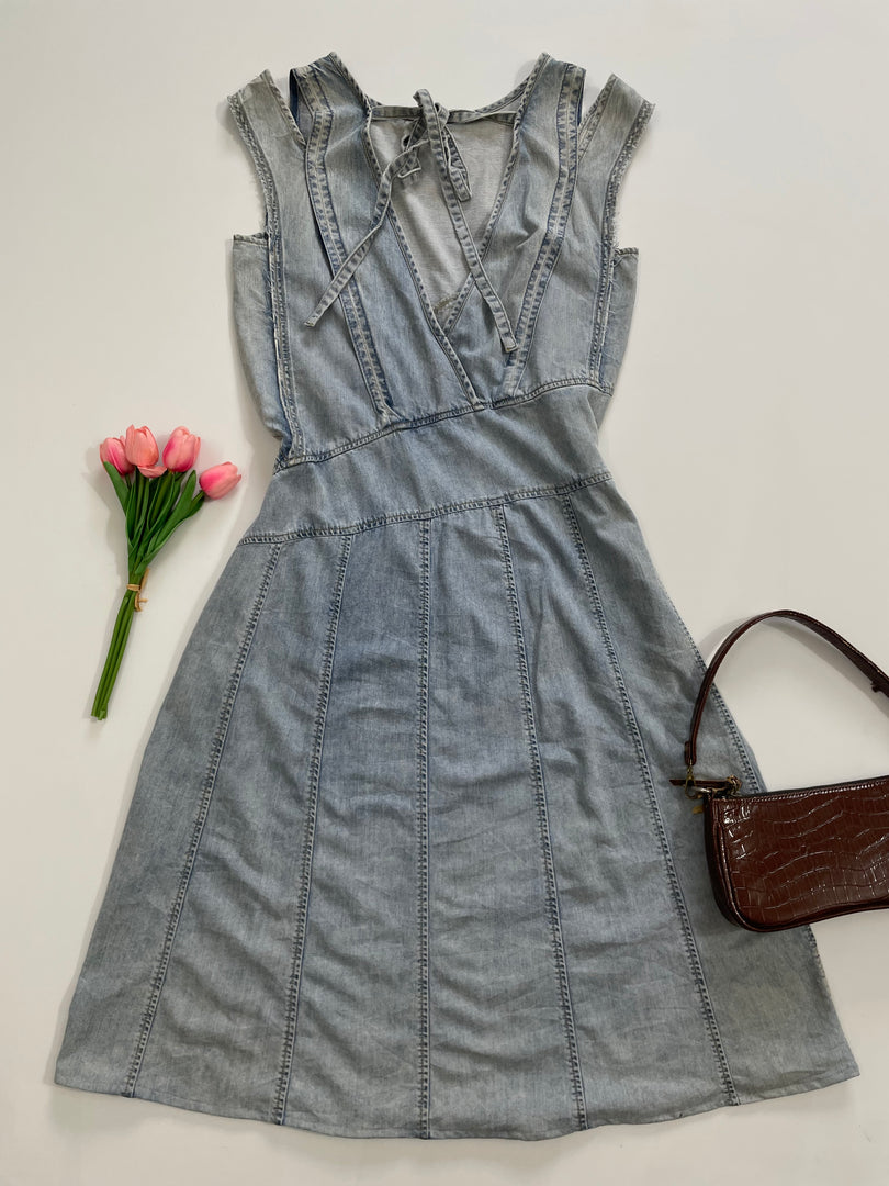 Denim Dress-Bust 38