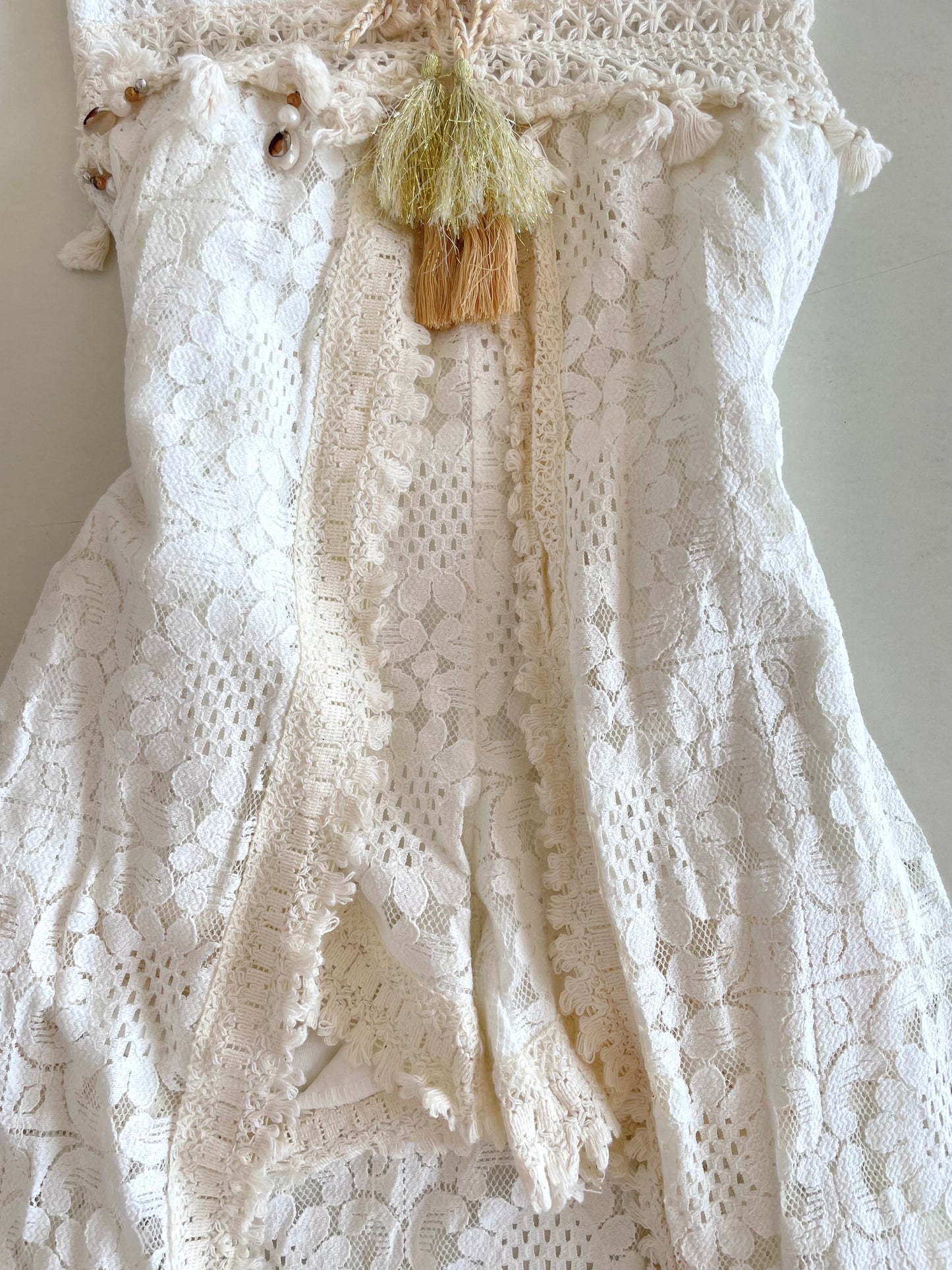 Lacy Romper Dress-Bust 30 to 32