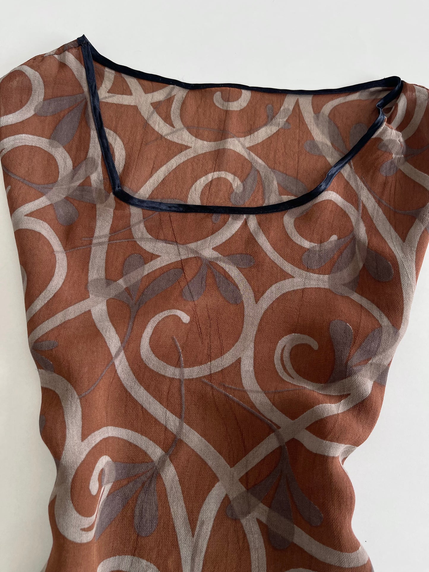 Sheer Vintage Top-Bust 44