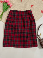 Load image into Gallery viewer, Savannah Plaid Skirt - Waist 24
