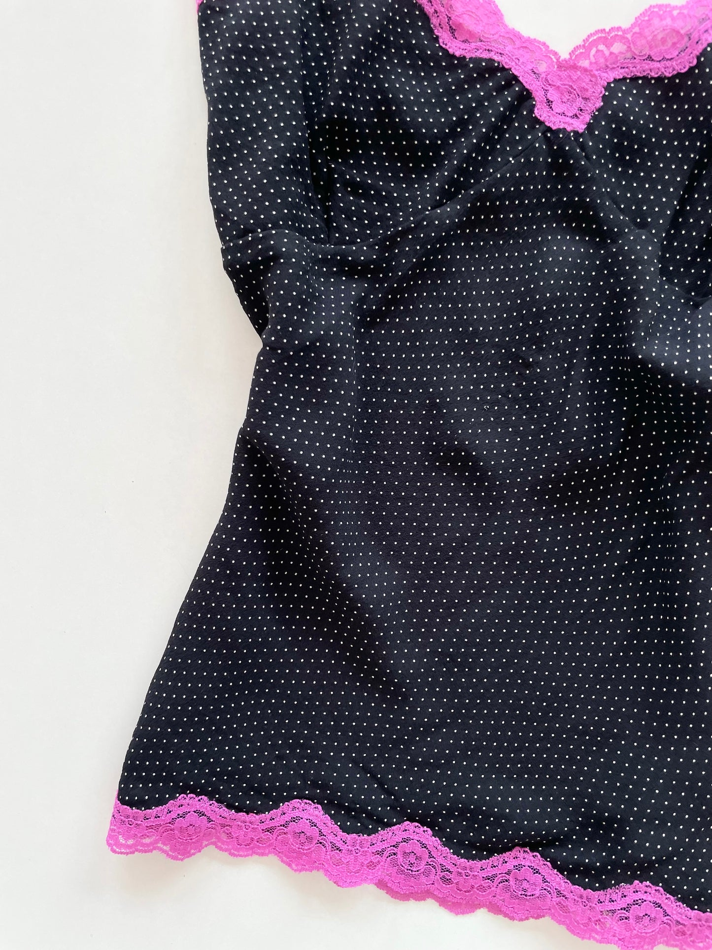 100% Silk Lacy Top-Bust 32 to 34
