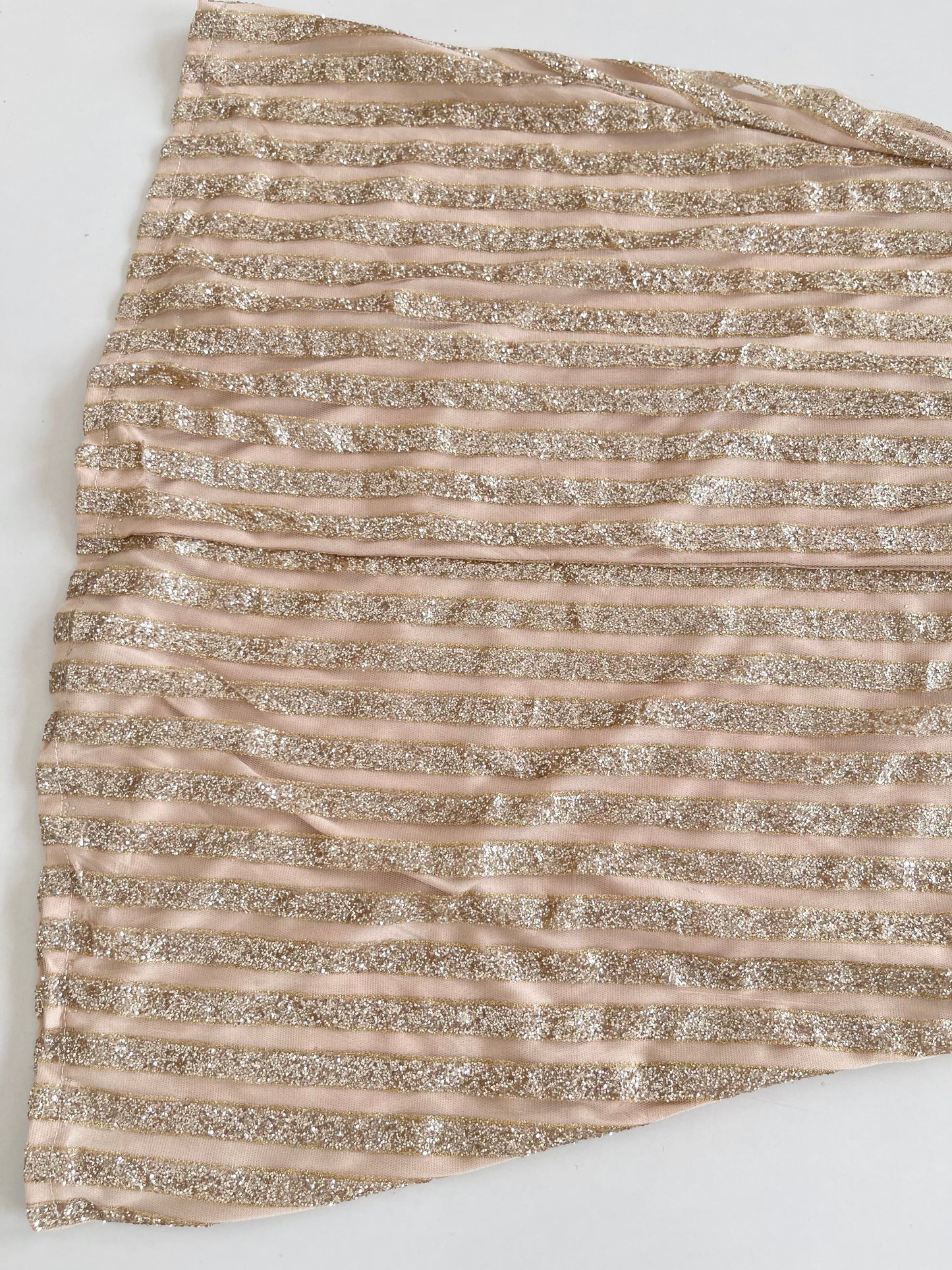 Vintage Fringe Shimmer Dress-Bust 36