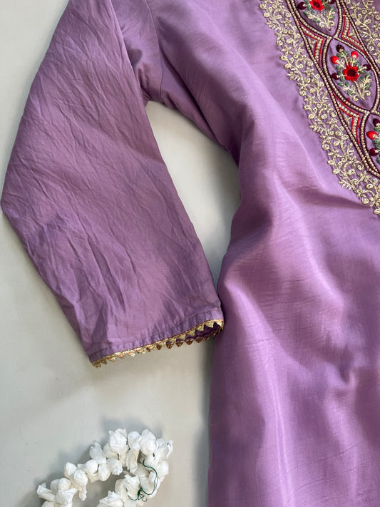 Embroidered Kurti-Bust 36