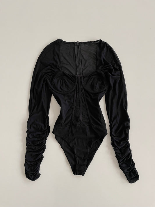 Black Cat Bodysuit-Bust 34