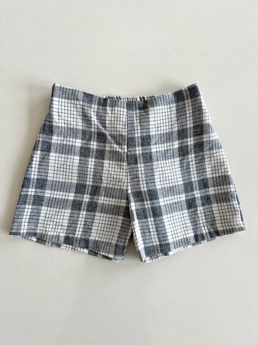 Plaid Shorts-Waist 28 to 32