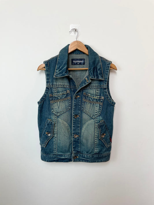 Bangbang Denim Vest-Bust 36