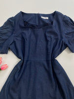 Load image into Gallery viewer, Riri &amp; Co Denim Dress-Bust 44
