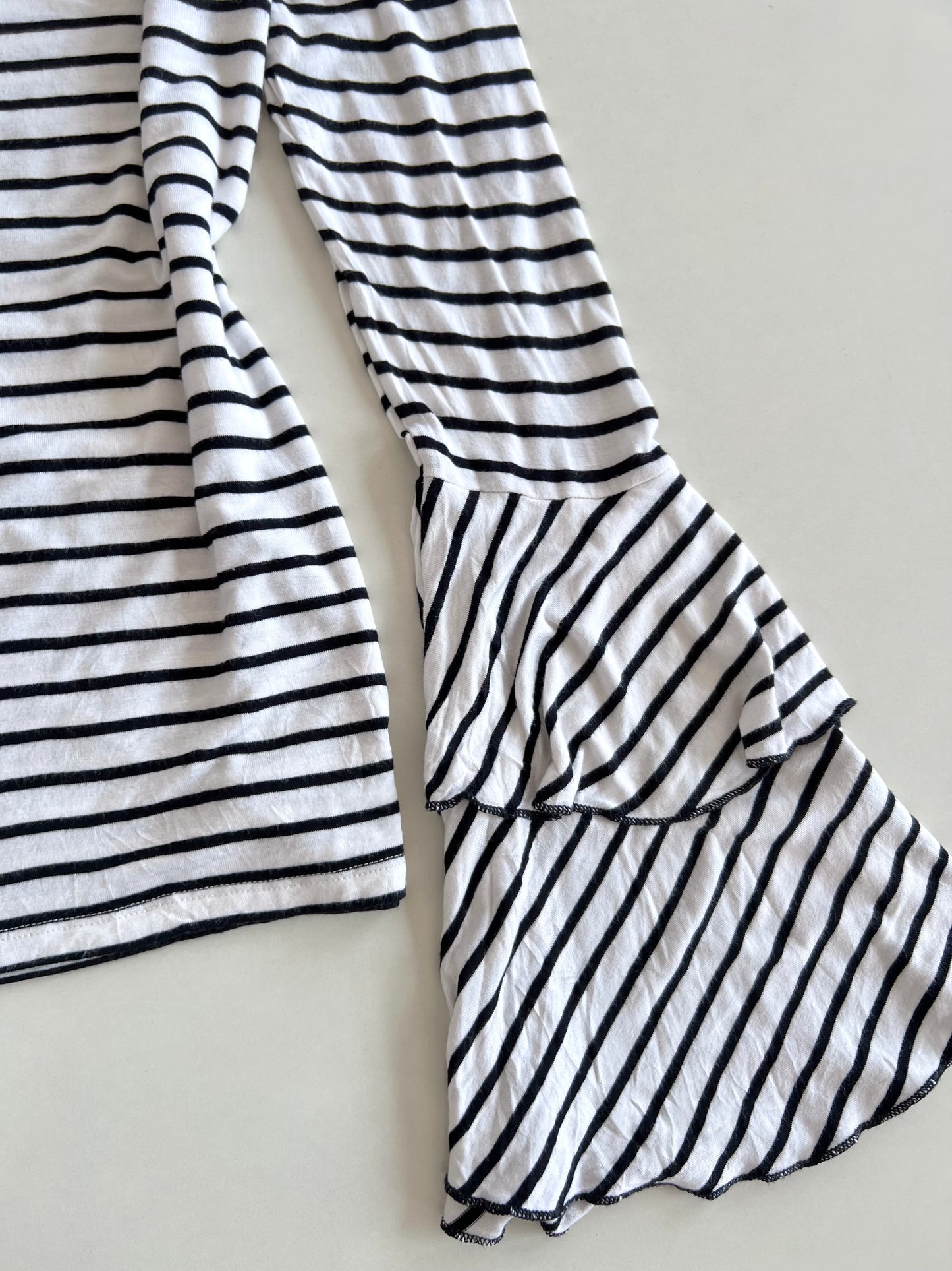 Dramatic Sleeve Cotton Top-Bust 32 to 34