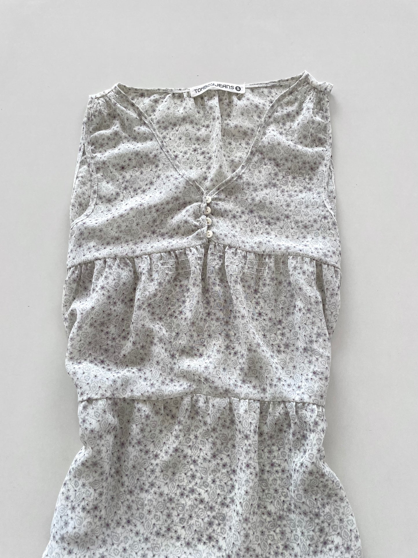 Tomboy Jean Sheer Dress-Bust 32