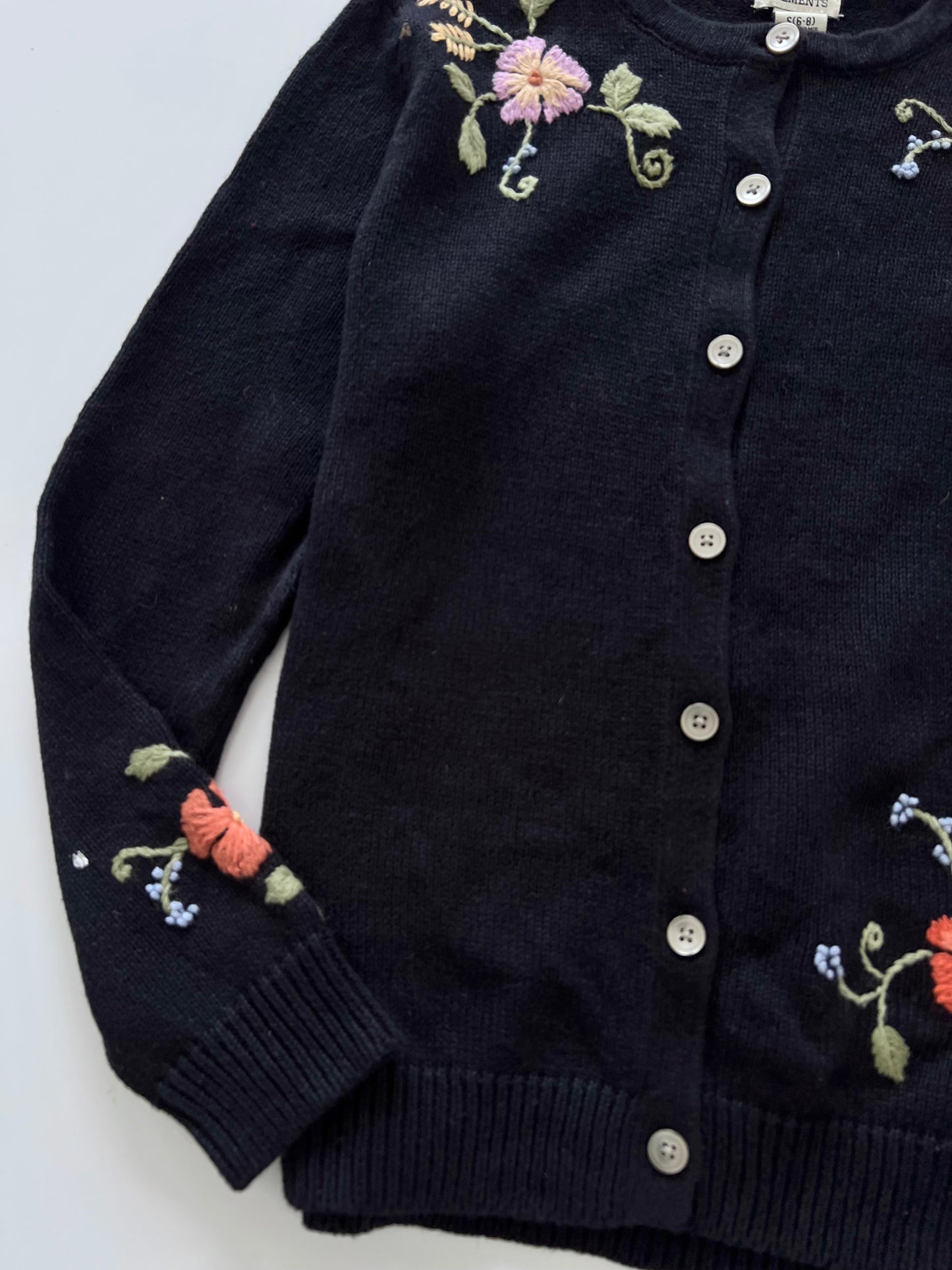 Classic Elements Embroidered Sweater-Bust 42