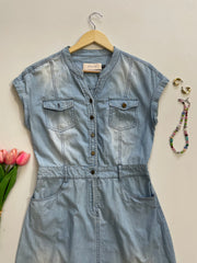 Denim Dress-Bust 34
