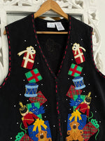 Load image into Gallery viewer, Bobbie Brooks Christmas Sweater Vest-Bust 44
