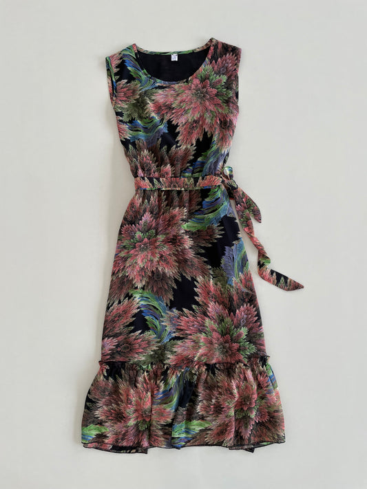 Vintage Belted Dress-Bust 38