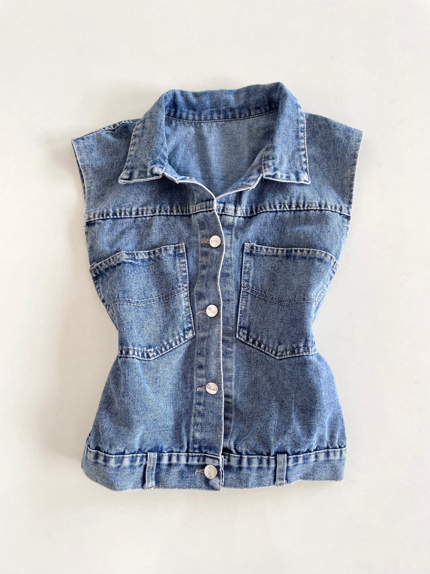 Denim Top-Bust 40
