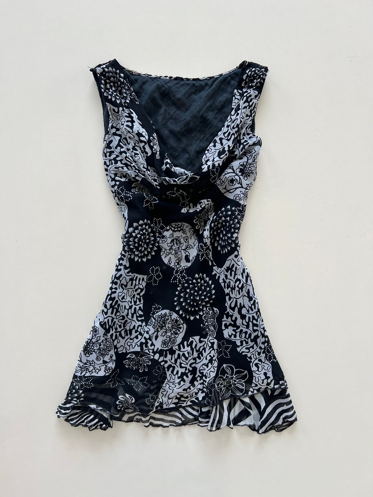 Cowl Neck Top-Bust 36