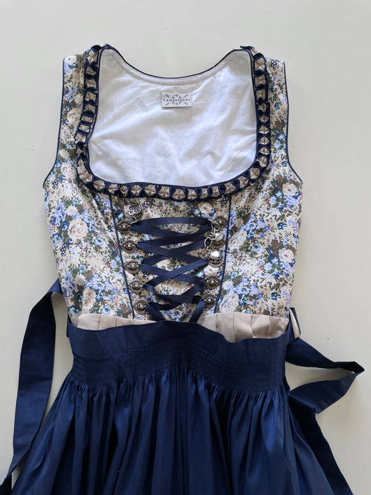 Landhaus Vintage Dress With Apron-Bust 36