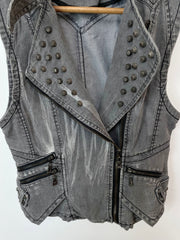 Me Sense Denim Vest-Bust 30