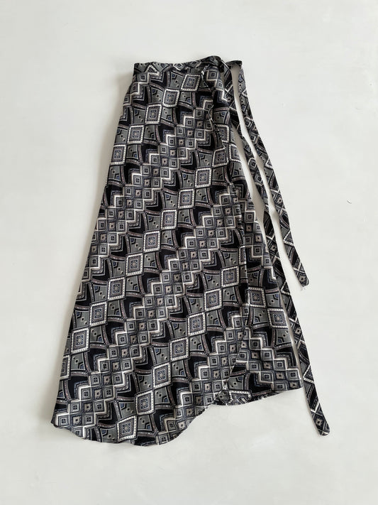 Boho Wrap Skirt-Waist 26 to 28