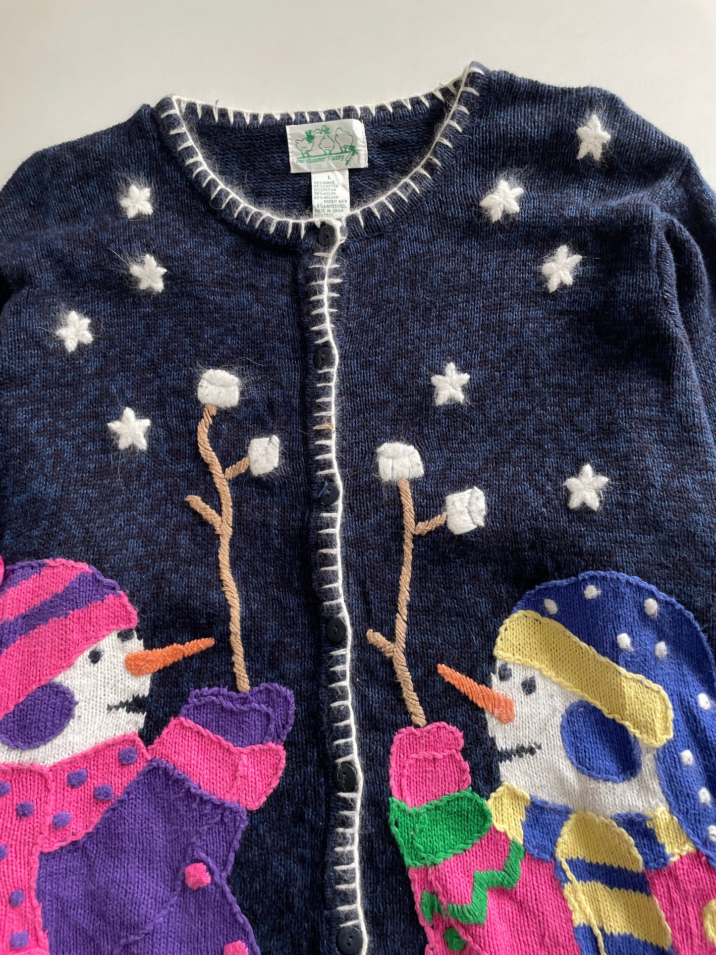 The Quacker Factory Christmas Sweater-Bust 46