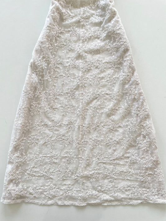 Lace Sheer Dress-Bust 46 to 48
